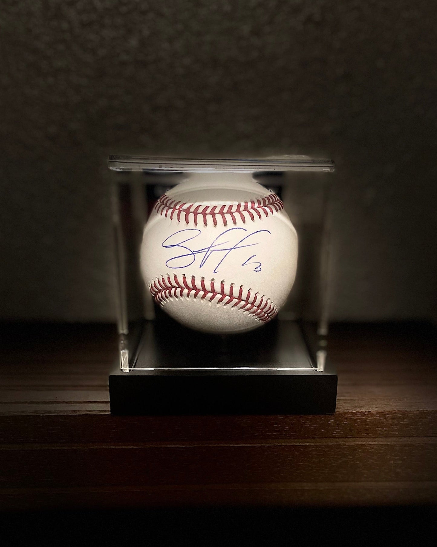 ๐ Salvador Perez Autographed Baseball โ Royals MVP Catcher (COA + Display Case) โ $200